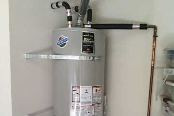 Water heater replacement in Huntsville.