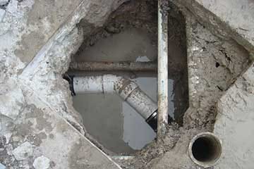 Huntsville AL Water line leak repair.